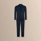 Vestido Classic Fit Azul Oscuro Lana 100% Brooks Brothers VE04280 - Ghost mannequin cuerpo completo