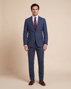Vestido Classic Fit Azul Oscuro Brooks Brothers VE04281 - Azul Oscuro - Modelo cuerpo completo