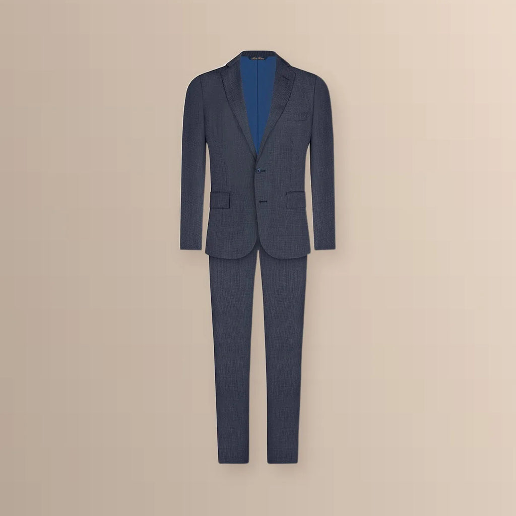 Vestido Classic Fit Azul Oscuro Brooks Brothers VE04281 - Ghost mannequin cuerpo completo