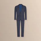 Vestido Classic Fit Azul Oscuro Brooks Brothers VE04281 - Ghost mannequin cuerpo completo