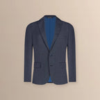 Vestido Classic Fit Azul Oscuro Brooks Brothers VE04281 - Ghost mannequin frente blazer