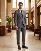 Vestido Classic Fit Gris Oscuro Brooks Brothers VE04282 - Gris Oscuro - Lifestyle luxury
