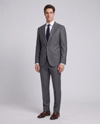 Vestido Classic Fit Gris Oscuro Brooks Brothers VE04282 - Gris Oscuro - Modelo cuerpo completo