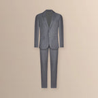 Vestido Classic Fit Gris Oscuro Brooks Brothers VE04282 - Gris Oscuro - Ghost mannequin cuerpo completo