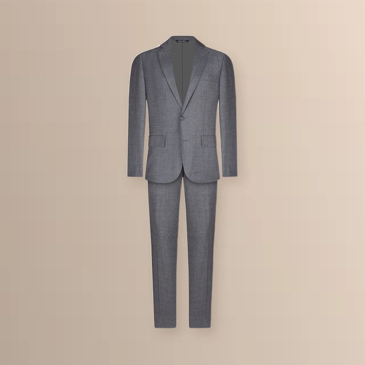 Vestido Classic Fit Gris Oscuro Brooks Brothers VE04282 - Gris Oscuro - Ghost mannequin cuerpo completo