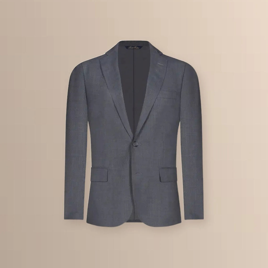 Vestido Classic Fit Brooks Brothers VE04283 - Gris Claro - Ghost mannequin frente blazer