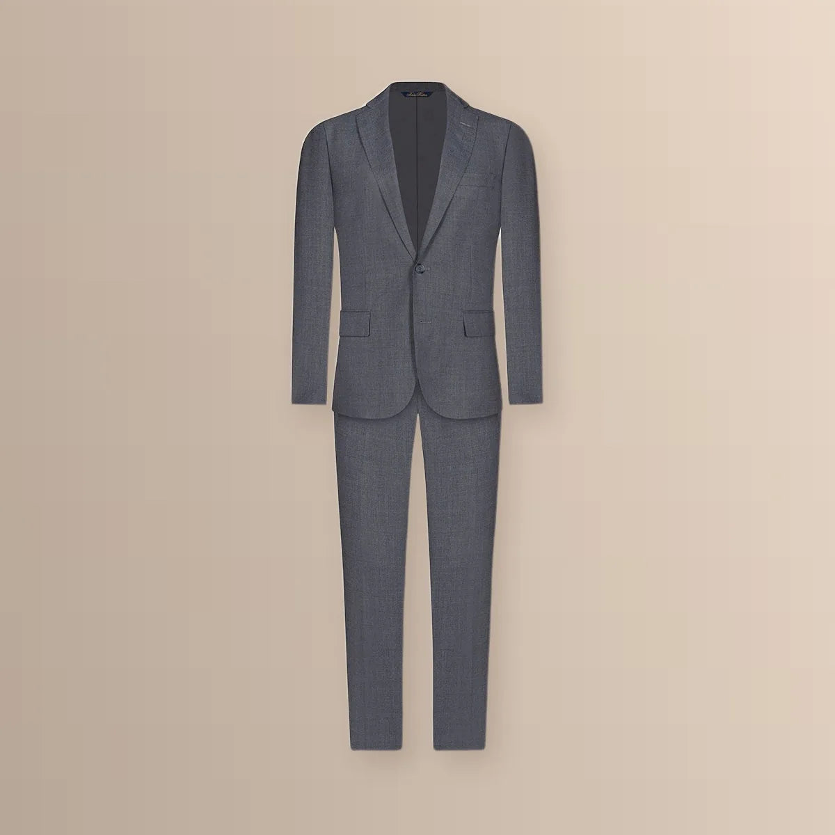 Vestido Classic Fit Brooks Brothers VE04283 - Gris Claro - Ghost mannequin cuerpo completo