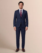 Vestido Classic Fit Azul Oscuro Lana 100% Brooks Brothers VE04284 - (único) - Modelo cuerpo completo