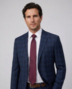Vestido Classic Fit Azul Oscuro Lana 100% Brooks Brothers VE04284 - (único) - Modelo cuerpo completo