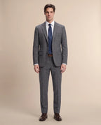 Vestido Classic Fit Gris Claro Lana 100% Brooks Brothers VE04286 - (único) - Modelo cuerpo completo