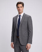 Vestido Classic Fit Gris Claro Lana 100% Brooks Brothers VE04286 - (único) - Modelo cuerpo completo