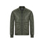 Chaqueta Quilted Perry Ellis CH00121 - Verde Oscuro - Frente ghost mannequin