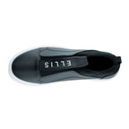 Sneakers Casual Perry Ellis ZS00123 - Negro - Detalle logo