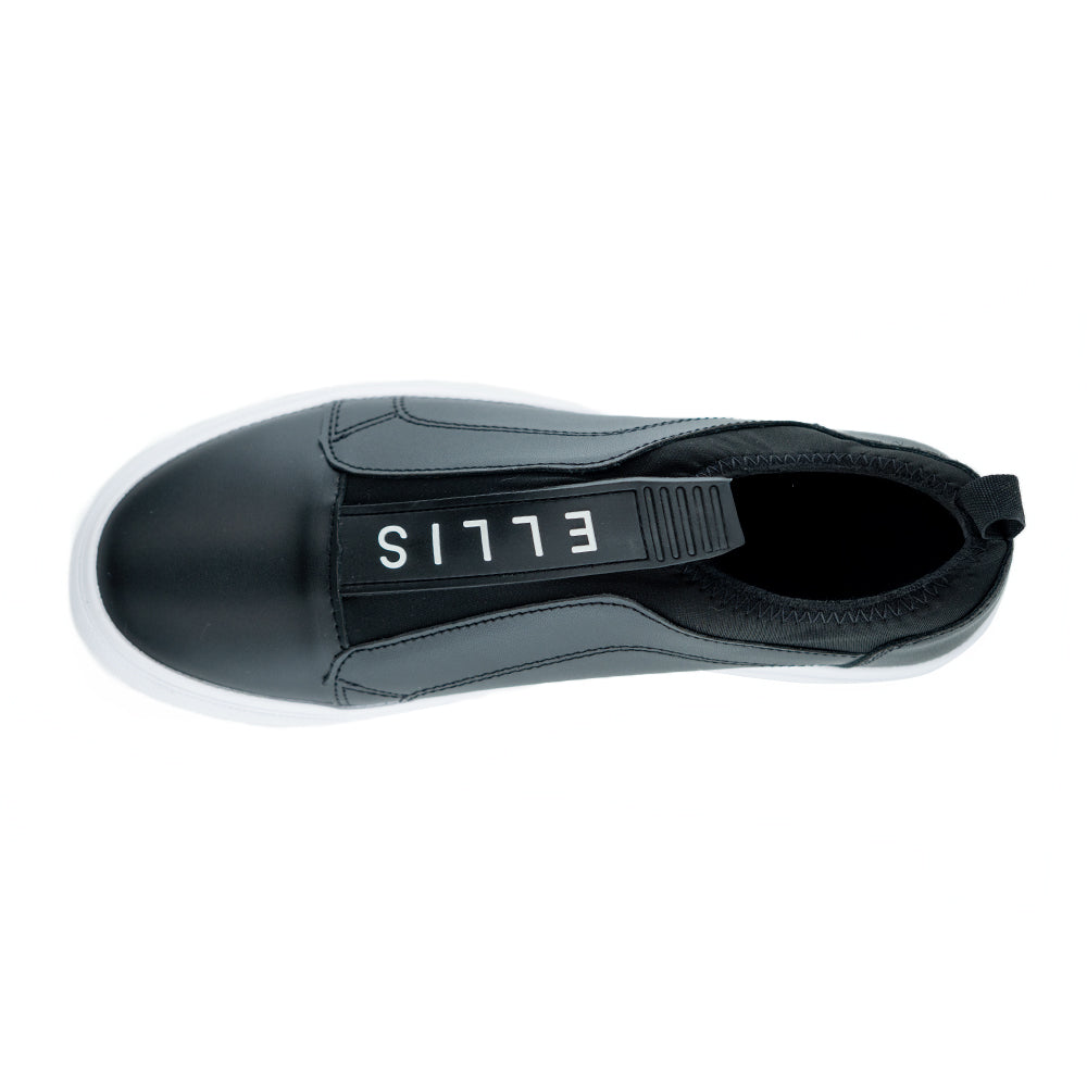 Sneakers Casual Perry Ellis ZS00123 - Negro - Detalle logo
