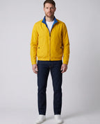 Chaqueta Reversible Perry Ellis CH00110 - azul-amarillo - cuerpo completo