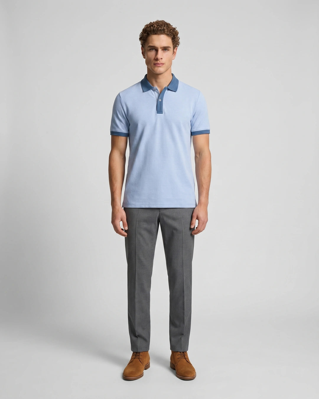Camiseta Polo |Classic Fit Perry Ellis CM00128 Imagen secundaria del producto