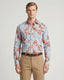 Camisa Sport Classic Fit Perry Ellis CS00893 - Azul Claro - Modelo plano americano lookbook