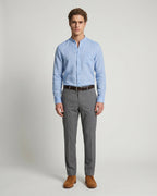 Camisa Sport Perry Ellis CS00875P - Azul Medio - Modelo cuerpo completo