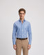 Camisa Sport Perry Ellis CS00883 - Azul Medio - Modelo plano americano lookbook