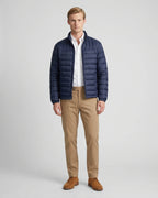 Chaqueta Perry Ellis CH00074P - Azul Oscuro - Modelo cuerpo completo