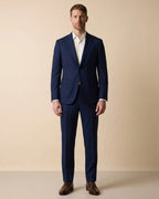 Vestido Classic Fit Brooks Brothers VE00000B-BB - Azul Oscuro - Modelo cuerpo completo