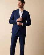 Vestido Classic Fit Brooks Brothers VE00000B-BB - Azul Oscuro - Modelo frente medio