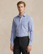 Camisa Formal Classic Fit Cuadros Spread Collar Guy Laroche CC00963 - Azul Oscuro - Modelo plano americano lookbook