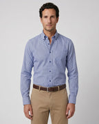 Camisa Sport Guy Laroche CS00681G - Azul Oscuro - Modelo plano americano lookbook