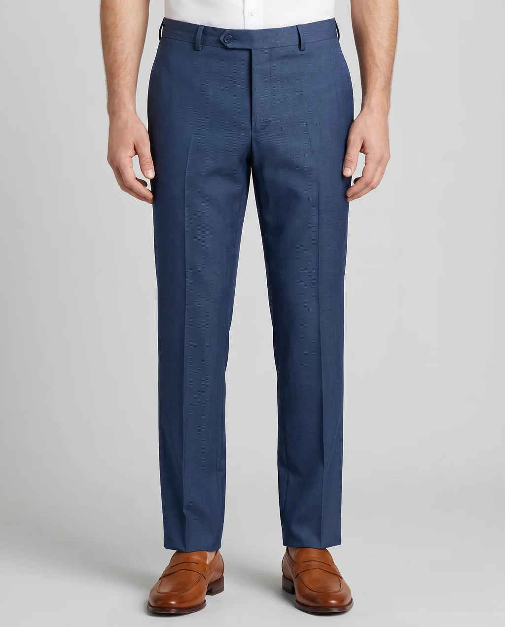 Pantalón Formal Brooks Brothers PF00191BB - Azul Oscuro - Modelo frente medio