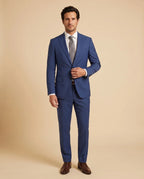 Vestido Classic Fit Azul Medio Brooks Brothers VE04253 - Azul Medio - Lifestyle editorial