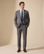 Vestido Classic Fit Gris Claro Lana 100% Brooks Brothers VE04286 - (único) - Lifestyle editorial