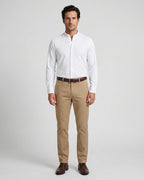 Camisa Sport Austin Reed CS00926 - Blanco - Modelo cuerpo completo