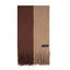 Bufanda Austin Reed con diseño doble BU00108 - Cafe Medio - Swatch