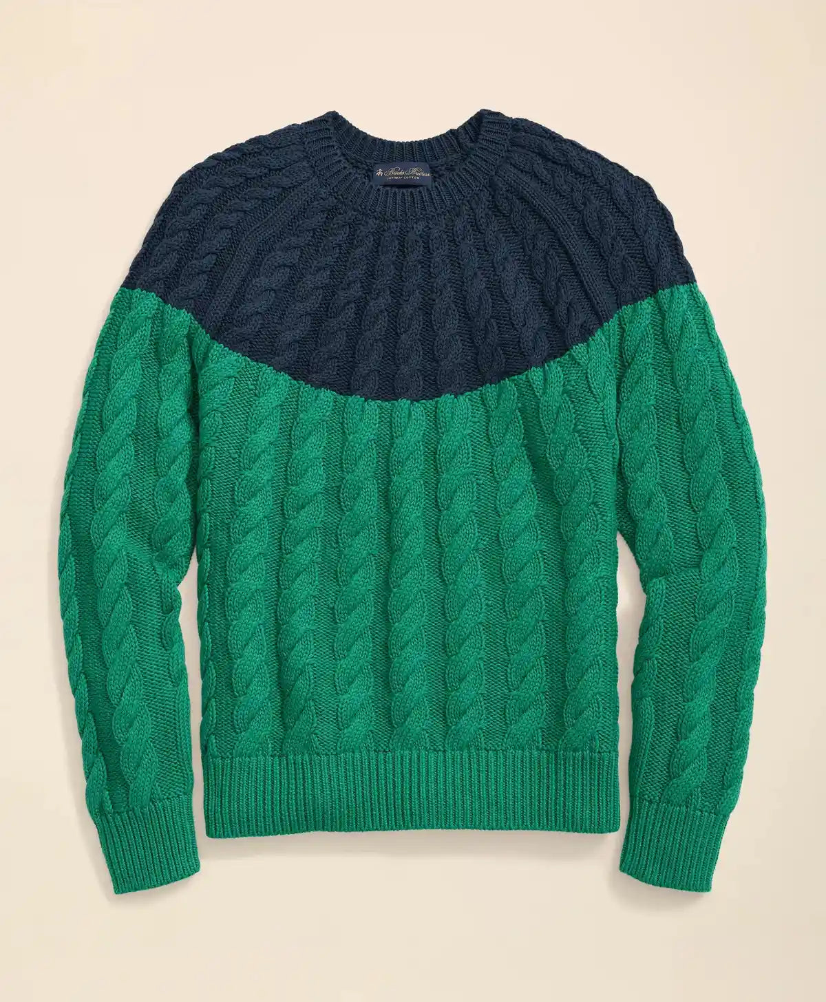 Cable Sweater Brooks Brothers SW00127