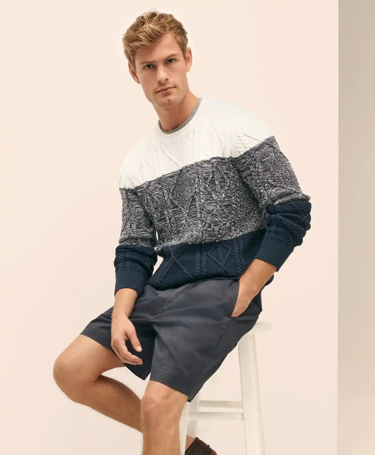 Cable Sweater Brooks Brothers SW00128 Imagen principal del producto