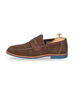 Zapato Loafer Casual Austin Reed ZA00102 - Cafe Oscuro - Packshot fondo blanco vista 3
