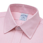 Camisa Formal Classic Fit Spread Collar Brooks Brothers CC00894GBB - Rosa - Detalle cuello