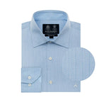 Camisa Formal Classic Fit Austin Reed CC00911 - Azul Medio - Frente ghost mannequin