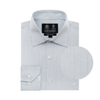 Camisa Formal Classic Fit Austin Reed CC00911 - Gris Claro - Frente ghost mannequin