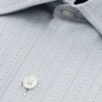 Camisa Formal Classic Fit Austin Reed CC00911 - Gris Claro - Detalle textura