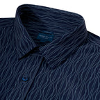 Camisa Sport Azul Classic Fit Perry Ellis CS00956