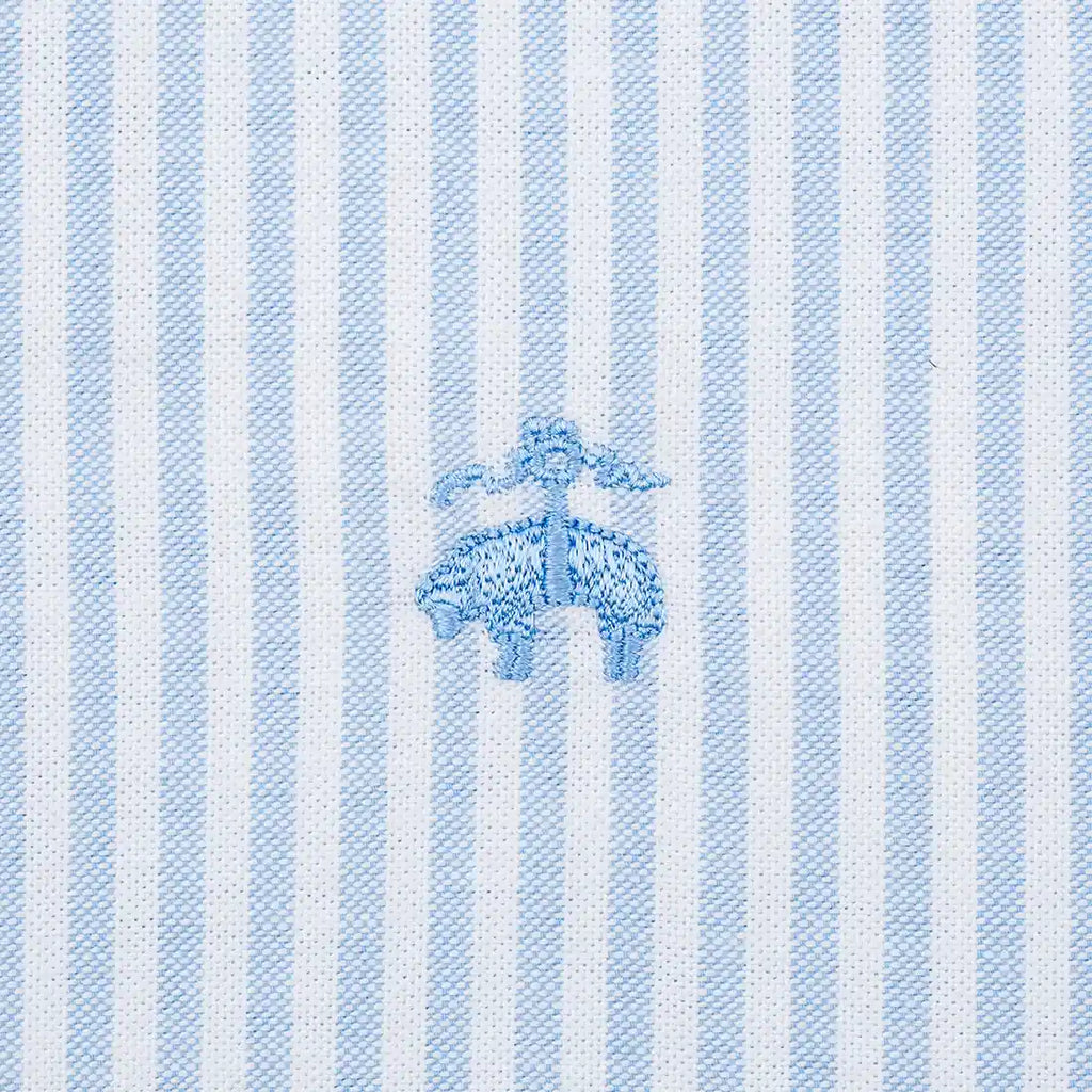 Camisa Sport Rayas NON IRON Button Down Collar Classic Fit Brooks Brothers CS00965 - Detalle logo