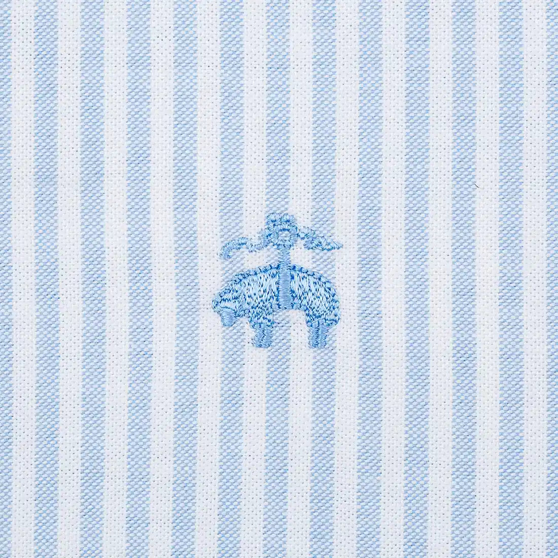 Camisa Sport Rayas NON IRON Button Down Collar Classic Fit Brooks Brothers CS00965 - Detalle logo
