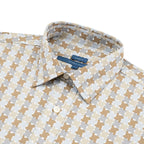 Camisa Sport Azul Classic Fit Perry Ellis CS00906 - Detalle cuello