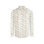 Camisa Sport Beige Claro Classic Fit Perry Ellis CS00910