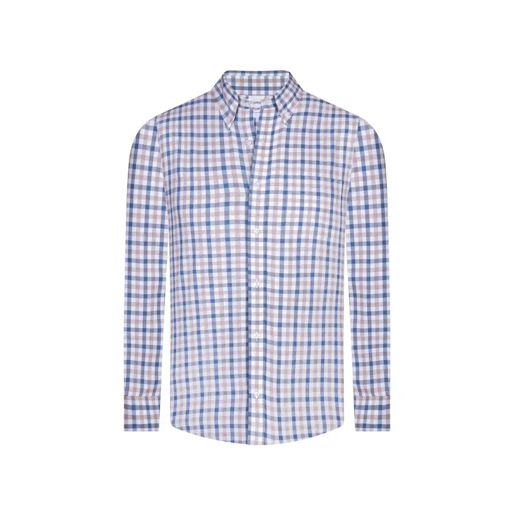 Camisa Sport Cuadros Button Down Collar Classic Fit Brooks Brothers CS00948 - Frente ghost mannequin