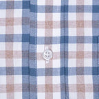 Camisa Sport Cuadros Button Down Collar Classic Fit Brooks Brothers CS00948 - Detalle textura