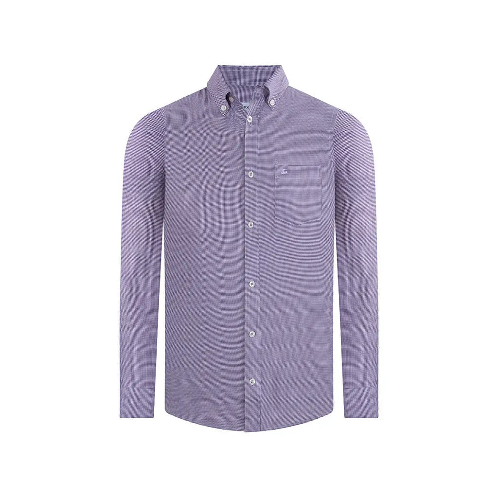 Camisa Sport Guy Laroche CS00681G - Morado - Frente ghost mannequin
