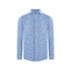 Camisa Sport Perry Ellis CS00883 - Azul Medio - Frente ghost mannequin
