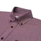 Camisa Sport Guy Laroche CS00711G - Vino - Detalle cuello